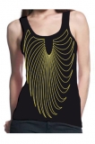 Tank Top yellow grafik