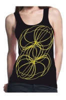 tank top yellow flowers