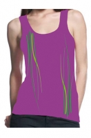 tank top violett cut